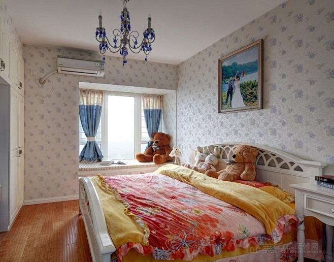 地中海风格卧室装修图片,地中海风格卧室壁...