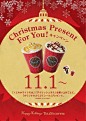 タリーズコーヒーから甘くて温かいクリスマス限定メニュー登場！(2014/11/1～)