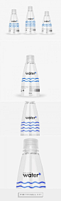 Really Simple Water packaging design by PackVisuals @ Packreate - http://www.packagingoftheworld.com/2017/03/really-simple-water.html: 