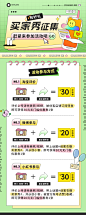 绿色线描插画风买家秀活动宣传长图海报__2023-03-08+10_46_16