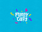 COFFEE, CAKES AND FUNNY CUPS identity : Identity for Funny Cups