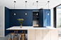 Blue Kitchen : A kitchen in Nieuwpoort, BelgiumInterior design by Studio MAS