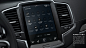 Sensus XC90 Volvo dashboard : Personnal project 2016. Redesign of the new Sensus touch display (mulititouch) used on the new Volvo XC90.