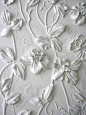 ❖Blanc❖ White porcelain flower vine design