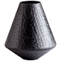 Lava Vase in Black
