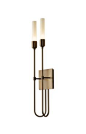 Lisse; Direct wire wall sconce with glass diffuser; ADA compliant.