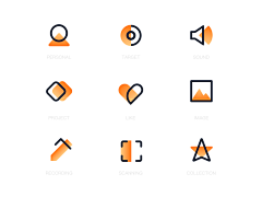 Tangerine-Design采集到UI-icon图标