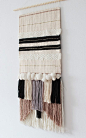 Woven wall hanging  Woven wall art  Woven by weavingmystory