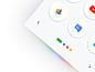 Google App Menu Concept