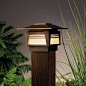 Kichler Zen Garden Outdoor Post Lamp