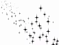 【绘画参考】画出繁星闪烁的夜空需要什么神器——星星素材