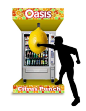 Oasis Citrus Punch : How badly do you want this drink? It’s pretty damn good so we’re willing to bet you’ll go the extra mile or the extra punch. Our vending machines come with a difference, you have to give us a punch before we’ll give you one back (in t