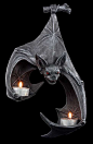 Bat Wall Tealight Holder