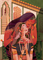 Victo Ngai - The Kama Sutra of Vatsyayana : A new collector’s edition of one of the world’s greatest literary legacies, this 2,000 year-old manual of virtuous living, courtship and pleasure affords an intimate glimpse into Hindu culture. Limited to 750 nu