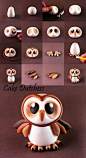 Cute little owl tutorial