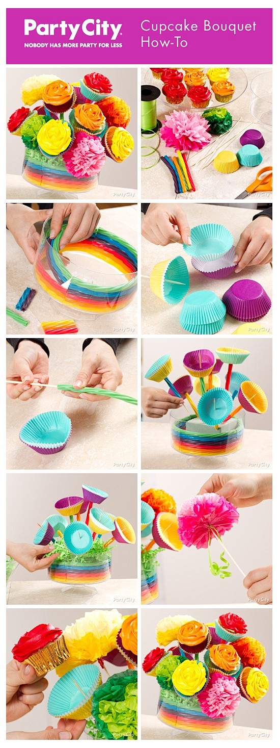 How to make a cupcak...
