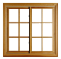 窗户 两页 推拉 长方形 窗格  精品门框-装饰-装饰，精品门框