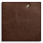 Edelman Leather Distressed Leather Pitch Brown DIS08: