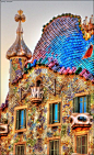 Casa Batlló, Barcelona, Spain-巴特略公寓，巴塞罗那，西班牙—