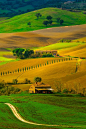 Hills near Pienza, Tuscany, Italy