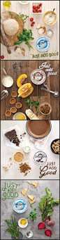 #花瓣爱美食#由纽约 Leo Burnett 广告公司设计策划的美国酸奶品牌 Chobani 系列广告 Just Add Good #采集大赛#
