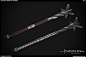 Chivalry: Medieval Warfare Weapons, Brandon Phoenix : Work done for Chivalry: Medieval Warfare. These weapons were created for the Barbarian Invasion content update. Most were produced from start to finish in about 2 days. Produced in Unreal 3 for a non-P