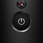 【按钮】按钮孔倒斜角，斜角是按钮设计常用的处理方式，丰富视觉效果。