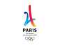 这一构图简单的申奥标志由阿拉伯数字“24”组成，线条令人立即联想到最能代表巴黎的埃菲尔铁塔，而标志本身为彩虹渐变色，下面依次标有“巴黎”“2024年奥运会申办城市”字样及五环标志。