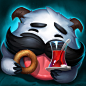 Donut Poro / Posporo, Cem Akkaya : Summoner Icon design for League of Legends, celebrating 5th year of Istanbul Office.