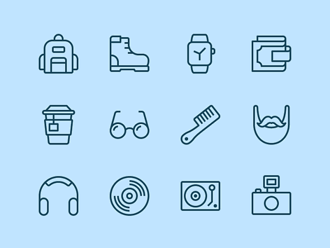 #icon# #图标# #UI# #扁平...