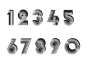 创意数字艺术字立体字体PNG免抠元素透明装饰背景图片PS平面素材