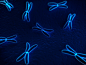 科学,健康保健,分子,生物学,脱氧核糖核酸_140891603_Chromosomes, artwork_创意图片_Getty Images China