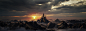 Dark Souls 2 Matte Painting, Maxx Burman : Matte Paintings created for the Dark Souls 2 Cinematic Trailer