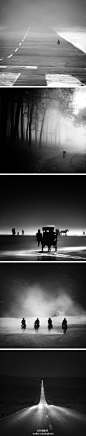 黑白旅途：Hengki Koentjoro一直把摄影当成一种乐趣，擅长拍摄黑白风格的照片，风格以简约为主，喜欢探索神秘的自然之美。摄影不仅仅是表达他内心的一种方式，还可以通过他的照片看到影像所潜在的灵魂。 #黑白#