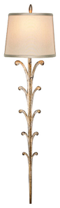 Portobello Road Silver Sconce, 420650ST traditional wall sconces