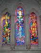 Stained glass window, National Cathedral, ... | Tiffany Lights & Stai…