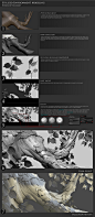 Stylized Tree Sculpt, Aaron Hamman : Here is a quick tutorial on creating a stylized tree branch.  Hope you enjoy.