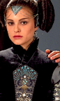 Padme Amidala, 'StarWars Episode II: Attack of the Clones'. 'Packing Gown' costume detail, designed by Trisha Biggar.