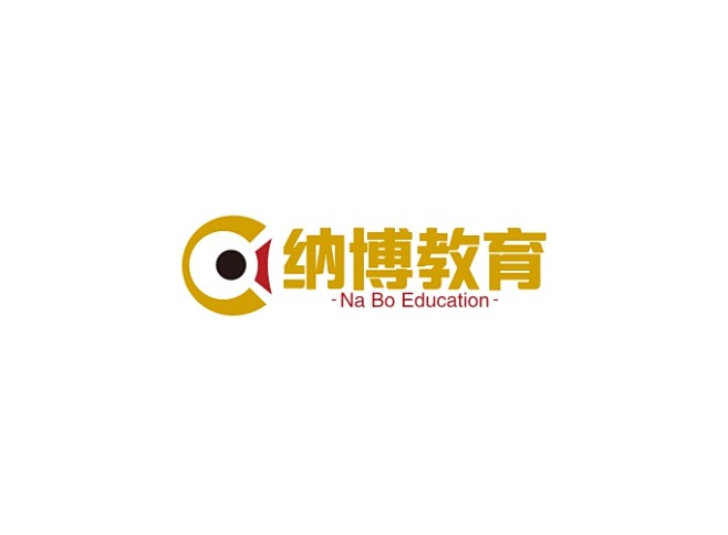 纳博教育LOGO设计