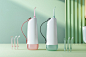 Oclean unveils its latest cordless water-flosser with a sleek design and 4 interchangeable nozzles for the best oral hygiene - Yanko Design : Encased in a sophisticated, minimalist design that won the Red Dot Product Design award this year, the Oclean W10