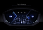 2019 Lexus ES 300h Cluster Concept GUI : automotive dashboard GUI