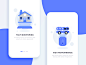 Security App On-boarding Concept