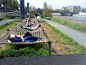 公共空间丨悬挑式网状休息区