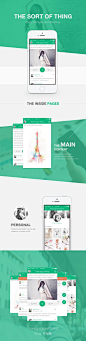 展示版app by Ying - UE设计平台-网页设计，设计交流，界面设计，酷站欣赏