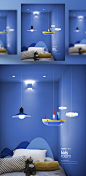 儿童卧室 蓝色海洋 轮船邮轮 简约时尚 家居海报设计PSD_平面设计_海报