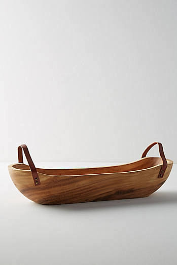 Woodgrain Bread Bowl