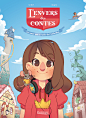 L'Envers des Contes (comic book) : Comic book adaptation from "L'Envers des Contes", a serie of children's book by Catherine Girard-Audet and Claire Pyatt. Scenario: Gihef, editor: Kennes.