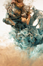 Metallic Ink in water / Albert SevesoIl