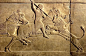 亚述国王Assurbanipal致力于狩猎狮子，在尼尼微（公元前668-627）建造了一座宏伟的宫殿和图书馆