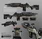 Titanfall 2 L-Star LMG, Ryan Lastimosa : The original design for the L-Star was titled the ASW or "Advanced Scatter Weapon". This weapon design was meant to compliment the ballistic/projectile weapons with an energy based rifle. As we tested it 